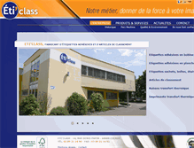 Tablet Screenshot of eticlass.com